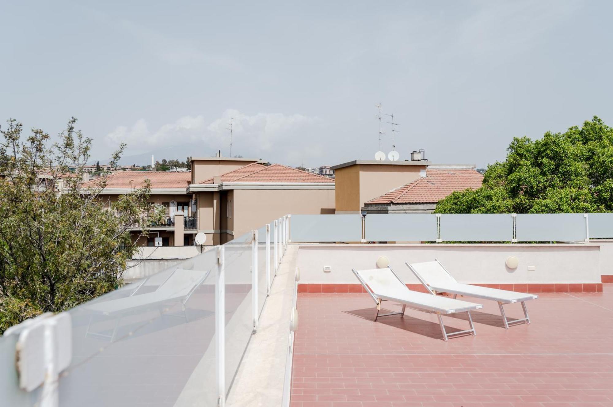 Catania Skyview Terrace: Your Urban Escape Eksteriør billede